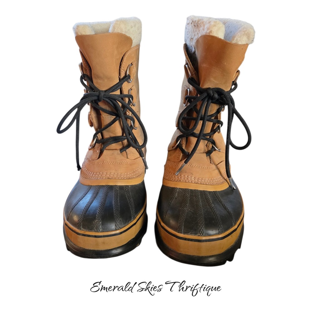 Sorel men's caribou II waterproof boots size 7. NM 1000-281. Free shipping